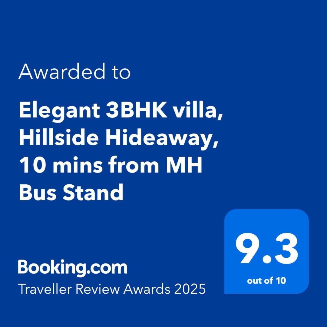 Private & Elegant 3Bhk Villa, Hillside Hideaway, 10 Mins From Mh Bus Stand أورانغاباد المظهر الخارجي الصورة